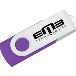 Swivel USB-C Drive - White - 16GB - 24 hr