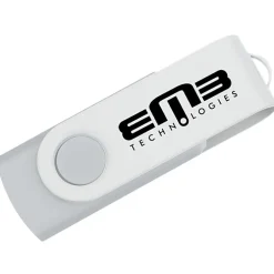 Swivel USB-C Drive - White - 16GB - 24 hr