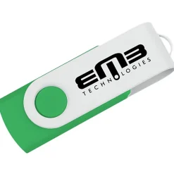 Swivel USB-C Drive - White - 16GB - 24 hr