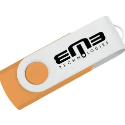 Swivel USB-C Drive - White - 16GB - 24 hr