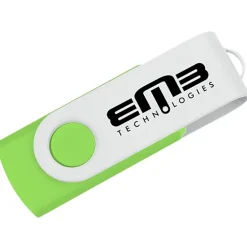 Swivel USB-C Drive - White - 16GB - 24 hr