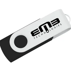 Swivel USB-C Drive - White - 16GB - 24 hr