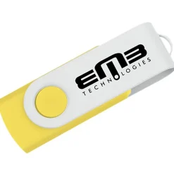 Swivel USB-C Drive - White - 16GB - 24 hr