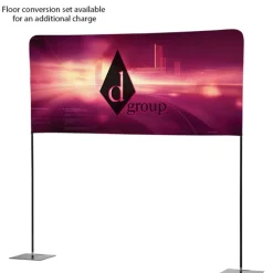 Tabletop Banner System with Back Wall - 8 feet
