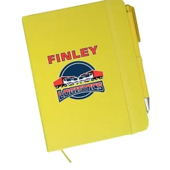 TaskRight Afton Notebook with Pen - Full Color