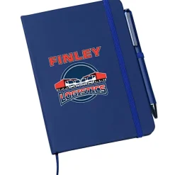 TaskRight Afton Notebook with Pen - Full Color