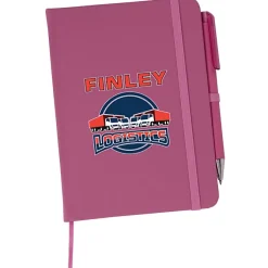 TaskRight Afton Notebook with Pen - Full Color