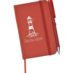 TaskRight Afton Notebook with Pen - 5 1/2 inches x 3 1/2 inches