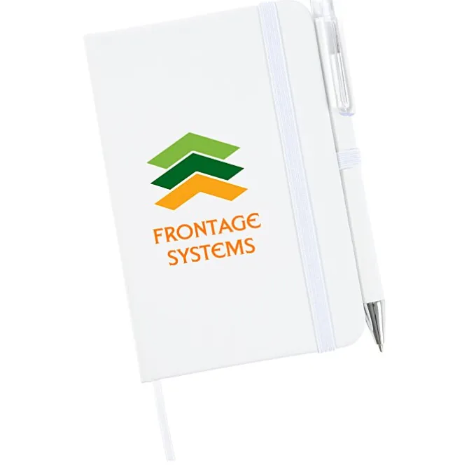 TaskRight Afton Notebook with Pen - 5 1/2 inches x 3 1/2 inches - Full Color