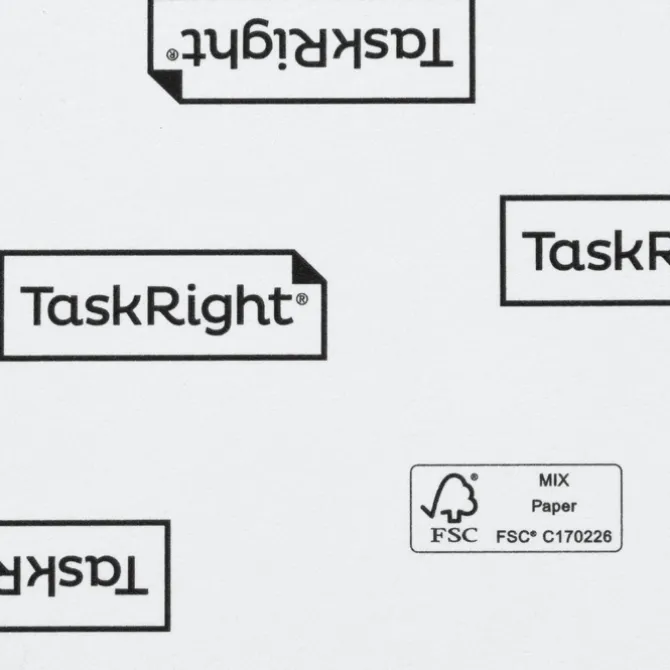 TaskRight 6 inches x 4 inches Notepad - 50 Sheet - 24 hr