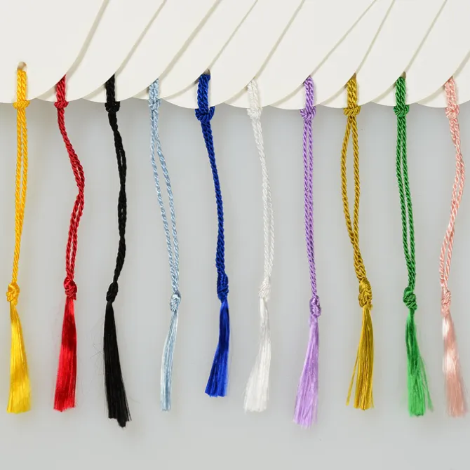 Tassel Hand Fan - Full Color