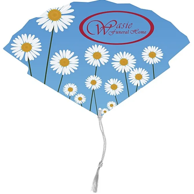 Tassel Hand Fan - Full Color