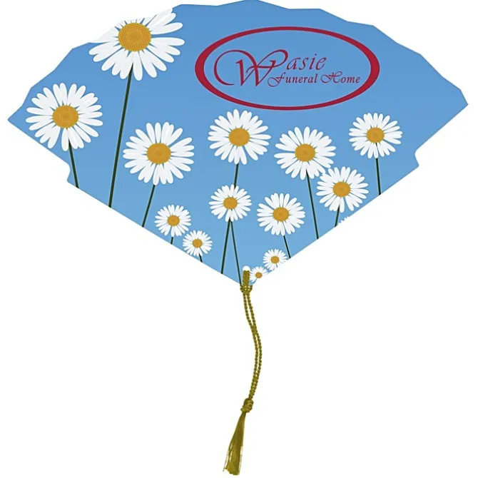 Tassel Hand Fan - Full Color