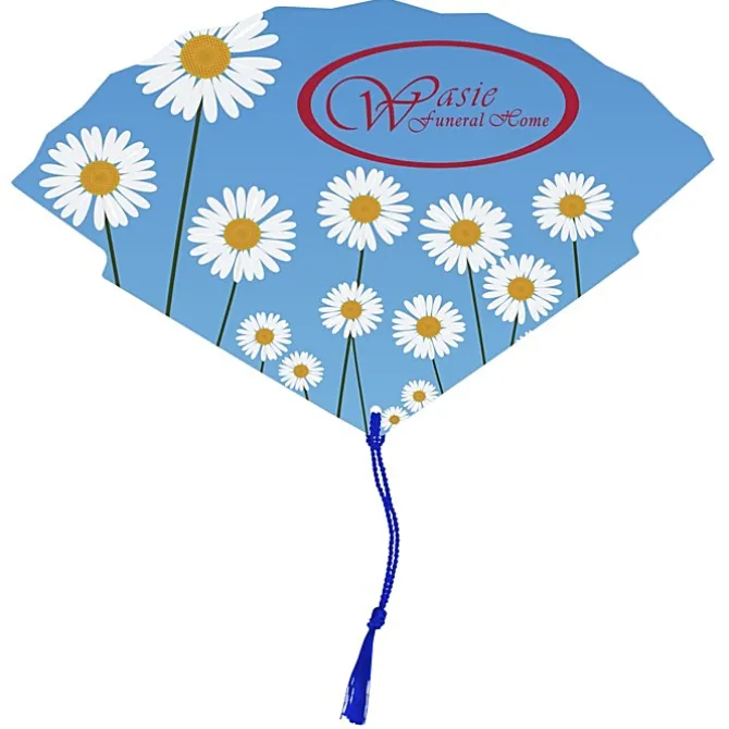Tassel Hand Fan - Full Color