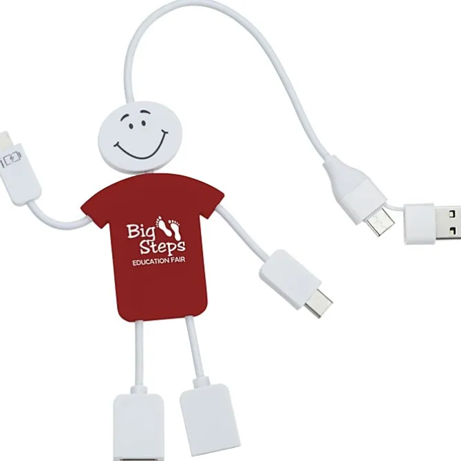 TechMate 2.0 Duo Charging Cable and USB Hub