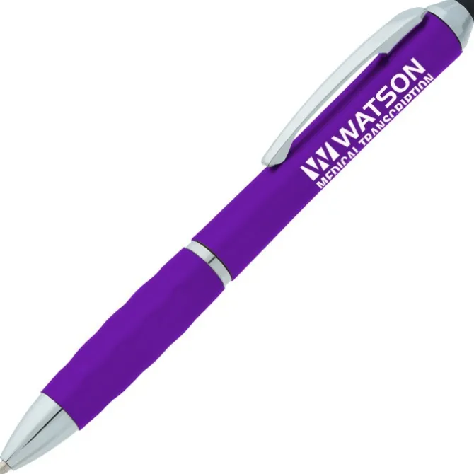 Tev Stylus Twist Pen - Metallic