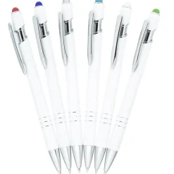 Textari Soft Touch Stylus Metal Pen - White
