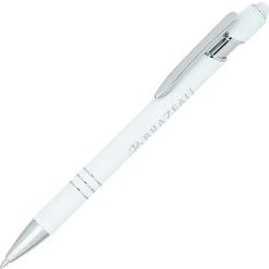 Textari Soft Touch Stylus Metal Pen - White