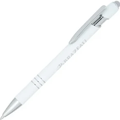 Textari Soft Touch Stylus Metal Pen - White