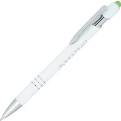 Textari Soft Touch Stylus Metal Pen - White
