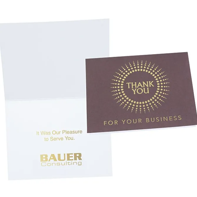 Thank You Burst Greeting Card