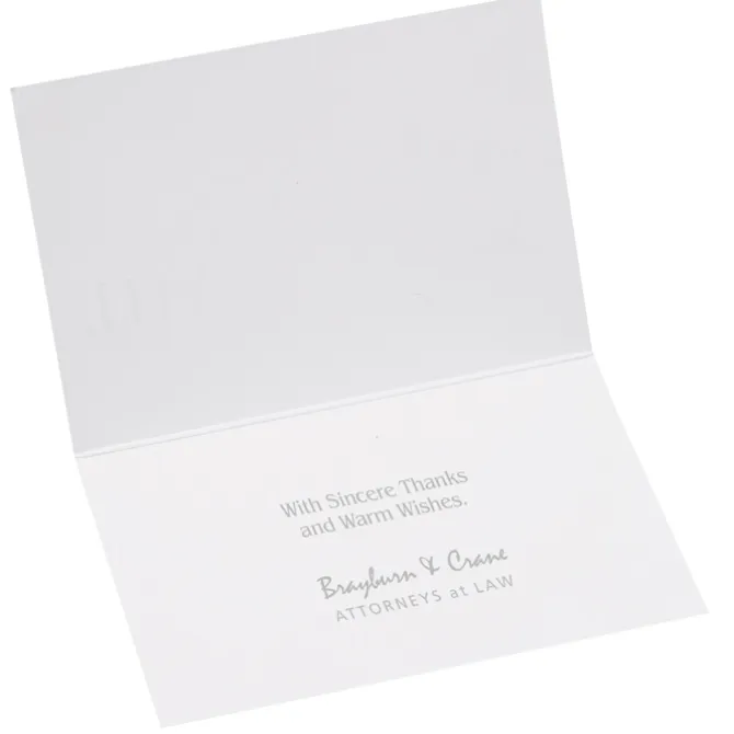 Thank You for Your Business Note Card