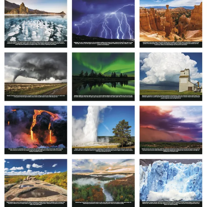 The Power of Nature Calendar - Stapled