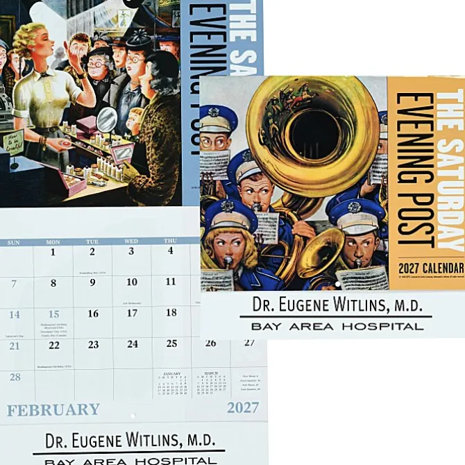 The Saturday Evening Post Calendar - Stapled