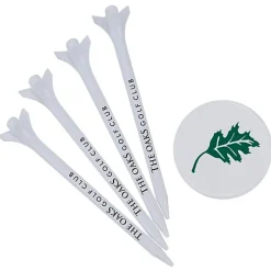 Three Prong Tee Pack with Ball Marker - 3 1/4 inches
