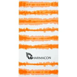 Tie-Dye Cabana Stripe Beach Towel