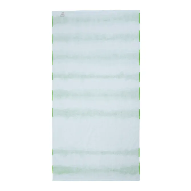Tie-Dye Cabana Stripe Beach Towel