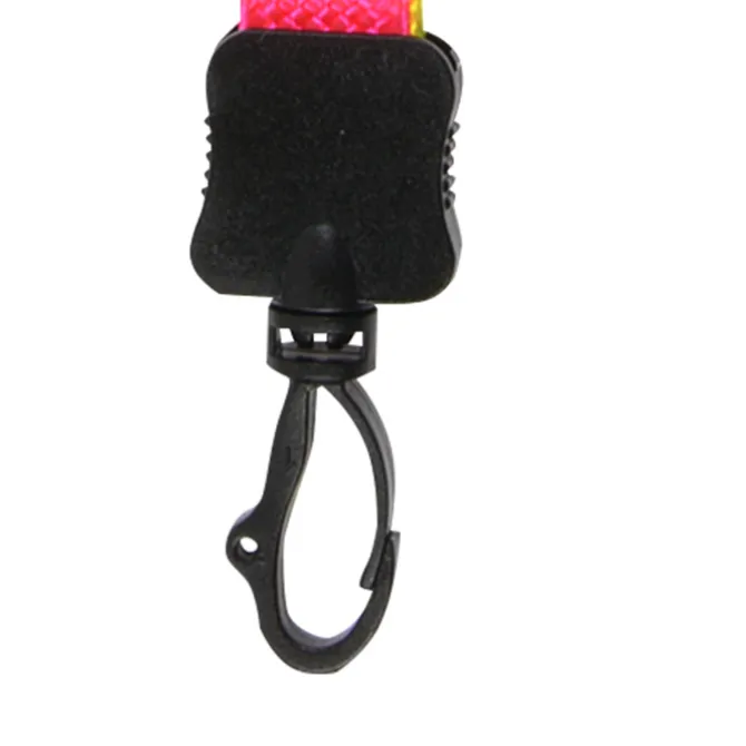 Tie-Dye Multicolor Lanyard - 3/4 inches - Plastic Swivel Snap Hook - 24 hr