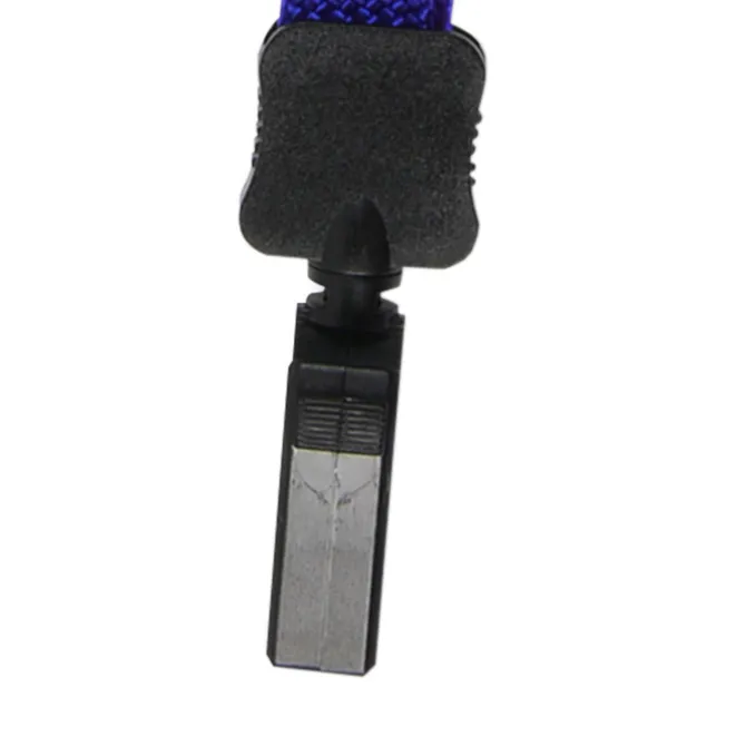 Tie-Dye Multicolor Lanyard - 3/4 inches - Plastic Bulldog Clip - 24 hr