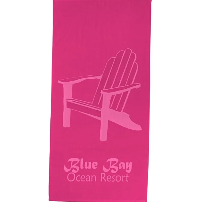 Tone on Tone Stock Art Towel - Find Your Bliss