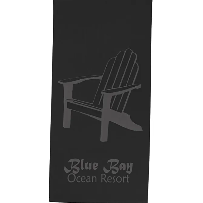 Tone on Tone Stock Art Towel - Find Your Bliss