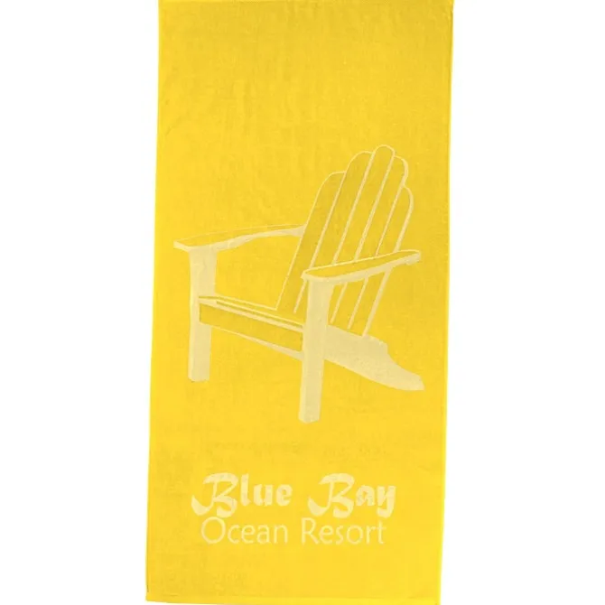Tone on Tone Stock Art Towel - Find Your Bliss