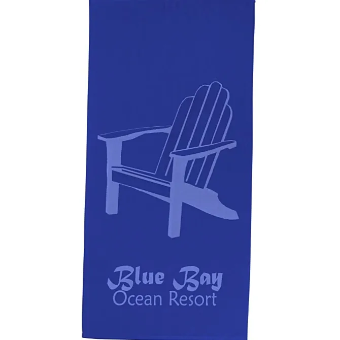 Tone on Tone Stock Art Towel - Find Your Bliss