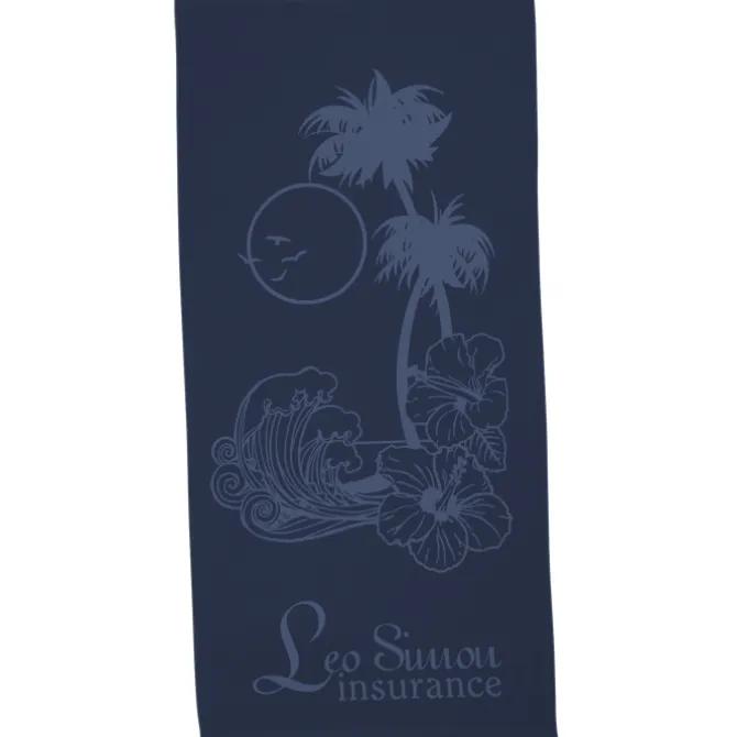 Tone on Tone Stock Art Towel - Ocean Breeze
