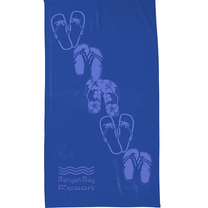 Tone on Tone Stock Art Towel - Sandals
