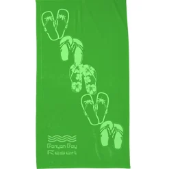 Tone on Tone Stock Art Towel - Sandals