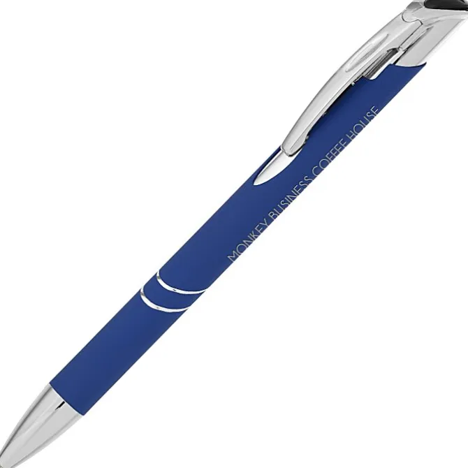 Top Cat Soft Touch Metal Pen