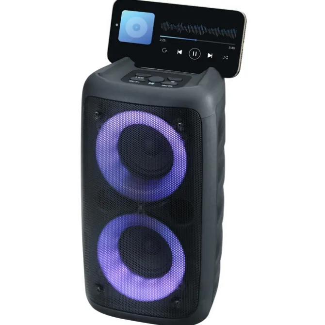 Tower Bluetooth Speaker with Phone Holder