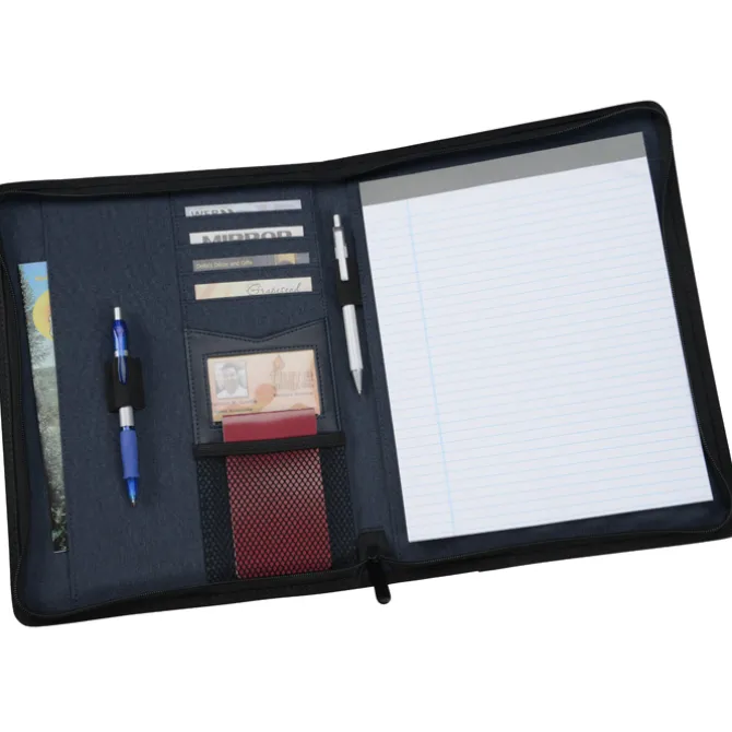Trade Zippered Padfolio