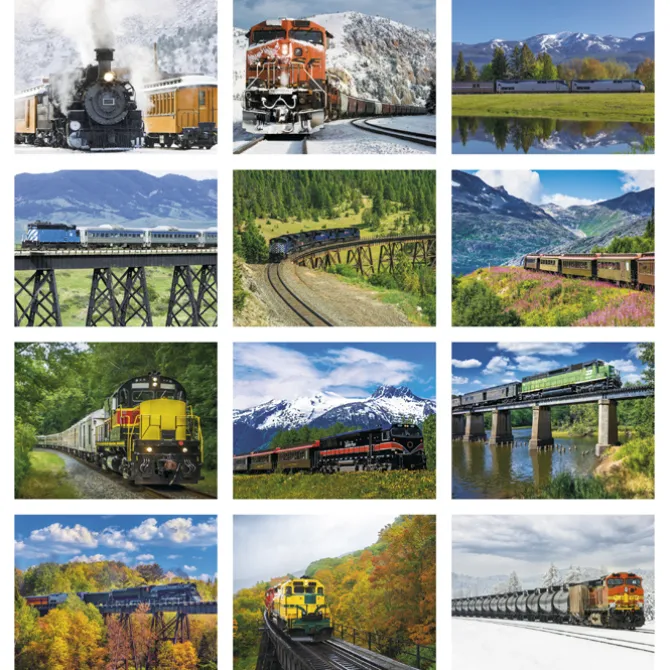 Trains Calendar