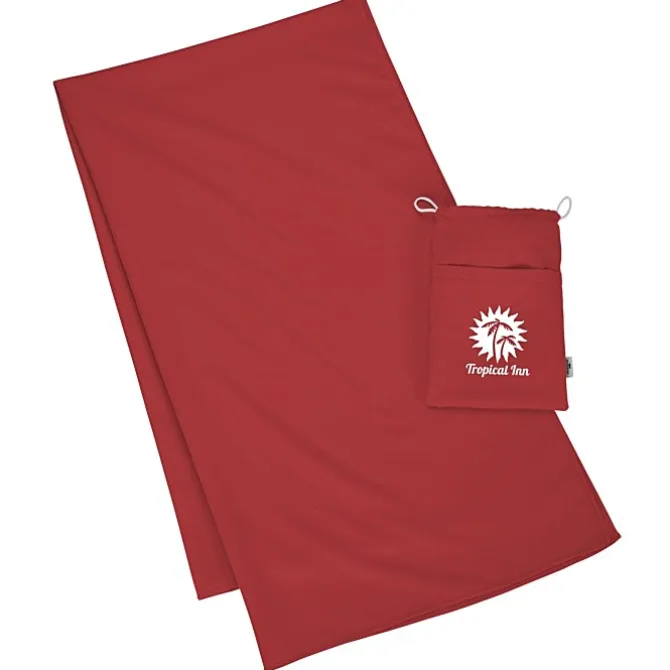 Travel Beach Towel with Pouch