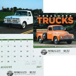 Treasured Trucks Calendar - Stapled