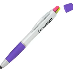 Trenta Curvy Stylus Twist Pen/Highlighter - 24 hr