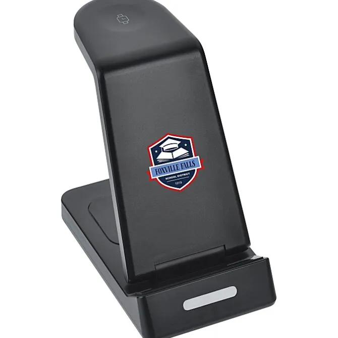 TriCharge 3-in-1 Wireless Charging Stand - Full Color