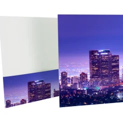 Tri-Fold Three-Pocket Presentation Folder