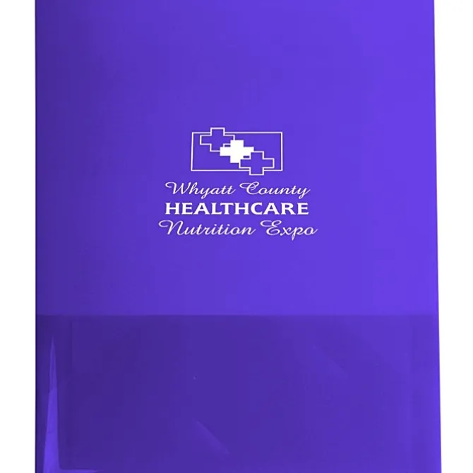 Tri Pocket Poly Presentation Folder